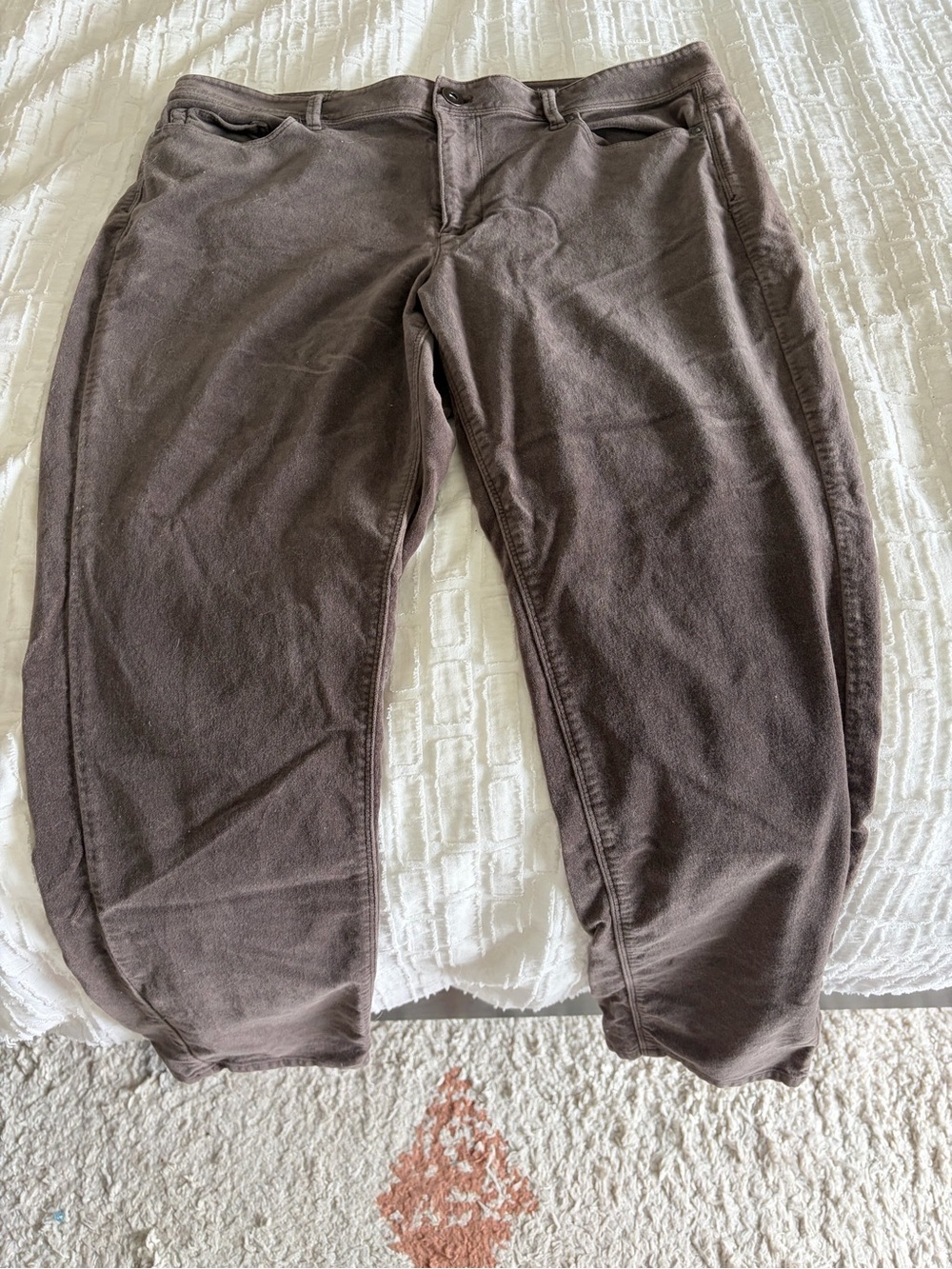 J. Jill Straight-Leg Pants in Dark Brown